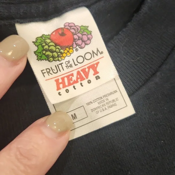 Bold Statement Black Graphic Tee Size M, Can Be Unisex! - Picture 2 of 6